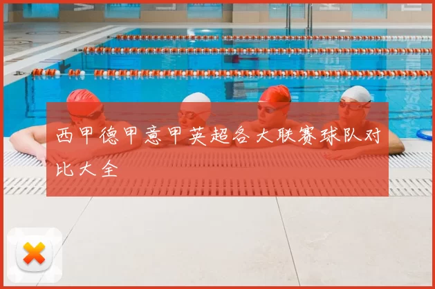 西甲德甲意甲英超各大联赛球队对比大全