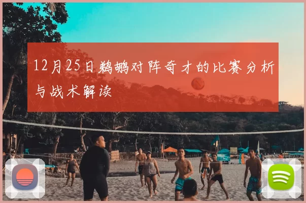 12月25日鹈鹕对阵奇才的比赛分析与战术解读