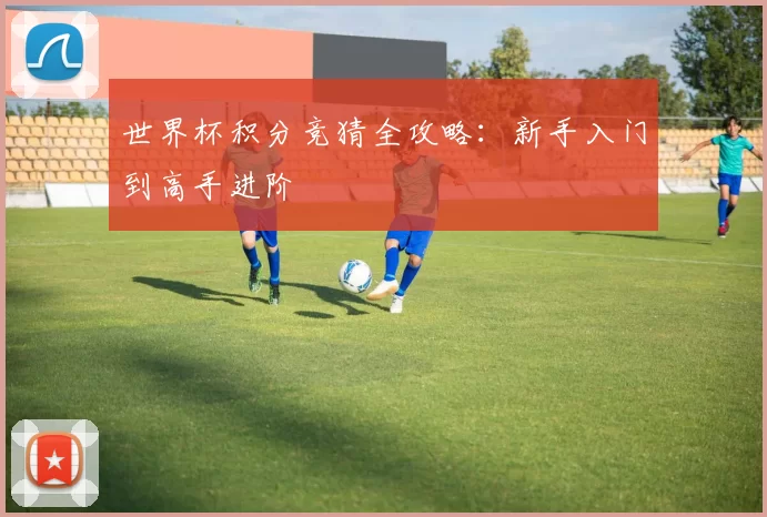 世界杯积分竞猜全攻略:新手入门到高手进阶