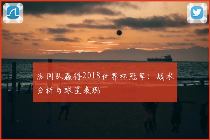 法国队赢得2018世界杯冠军:战术分析与球星表现