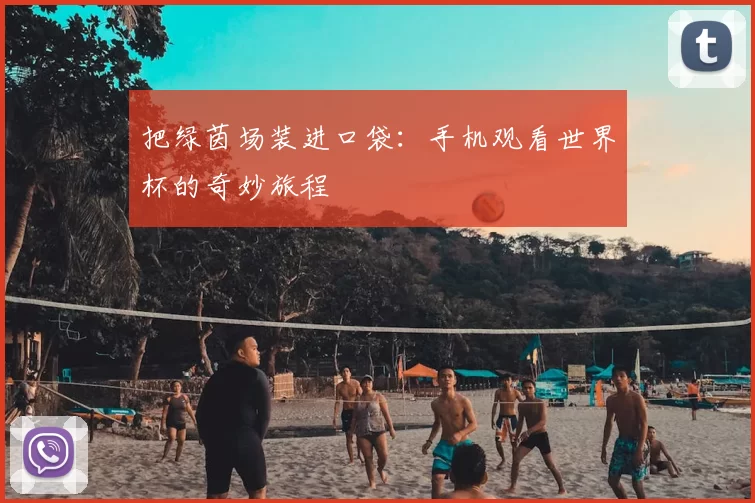 把绿茵场装进口袋:手机观看世界杯的奇妙旅程
